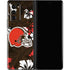 NFL Cleveland Browns Tropical Print Galaxy Z Fold2 5G Skin