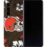 NFL Cleveland Browns Tropical Print Galaxy Z Fold4 5G Skin