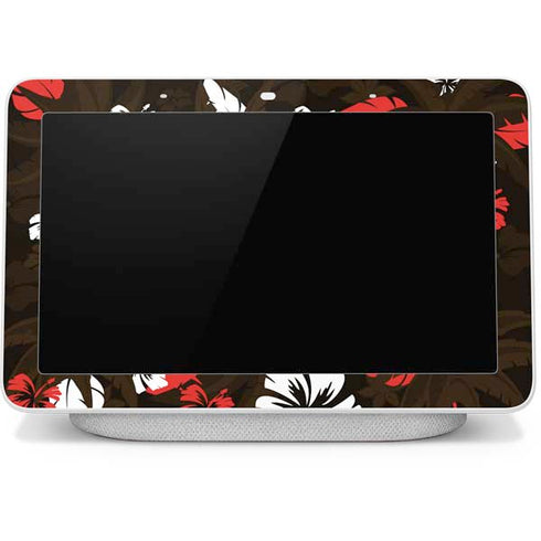 NFL Cleveland Browns Tropical Print Google Home Hub Skin