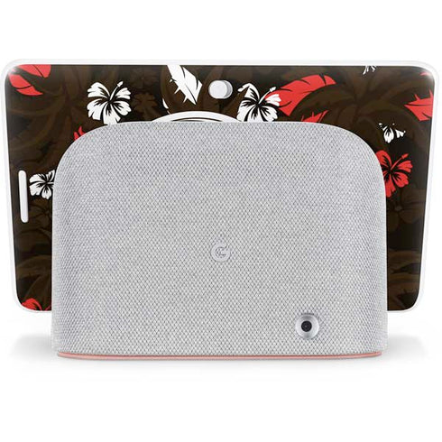 NFL Cleveland Browns Tropical Print Google Home Hub Skin