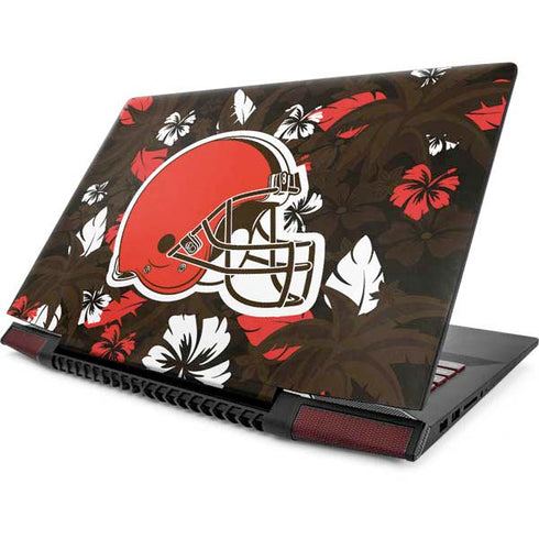 NFL Cleveland Browns Tropical Print Lenovo IdeaPad Skin