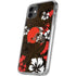NFL Cleveland Browns Tropical Print iPhone 11 Clear Case