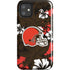 NFL Cleveland Browns Tropical Print iPhone 11 Impact Case