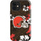 NFL Cleveland Browns Tropical Print iPhone 12 Impact Case