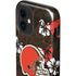 NFL Cleveland Browns Tropical Print iPhone 12 Impact Case