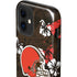 NFL Cleveland Browns Tropical Print iPhone 12 Mini Impact Case