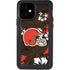 NFL Cleveland Browns Tropical Print iPhone 12 Waterproof Case