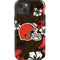 NFL Cleveland Browns Tropical Print iPhone 13 Impact Case