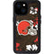 NFL Cleveland Browns Tropical Print iPhone 13 Mini Waterproof Case
