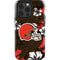 NFL Cleveland Browns Tropical Print iPhone 13 Pro Impact Case
