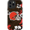 NFL Cleveland Browns Tropical Print iPhone 13 Pro Max Impact Case