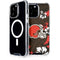 NFL Cleveland Browns Tropical Print iPhone 13 Pro Max MagSafe Case