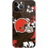 NFL Cleveland Browns Tropical Print iPhone 13 Pro Max Skin