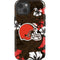 NFL Cleveland Browns Tropical Print iPhone 14 Impact Case
