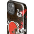 NFL Cleveland Browns Tropical Print iPhone 15 Impact Case