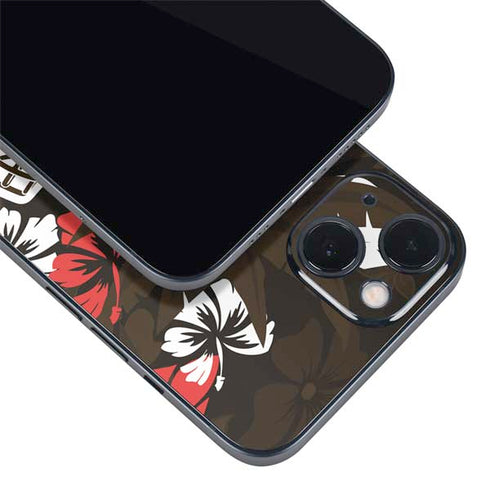 NFL Cleveland Browns Tropical Print iPhone 15 Plus Skin