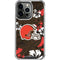 NFL Cleveland Browns Tropical Print iPhone 15 Pro Clear Case