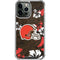 NFL Cleveland Browns Tropical Print iPhone 14 Pro Max Clear Case