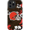NFL Cleveland Browns Tropical Print iPhone 15 Pro Max Impact Case