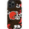 NFL Cleveland Browns Tropical Print iPhone 14 Pro Max Impact Case