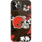 NFL Cleveland Browns Tropical Print iPhone 14 Pro Max Skin