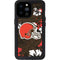 NFL Cleveland Browns Tropical Print iPhone 14 Pro Max Waterproof Case