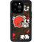 NFL Cleveland Browns Tropical Print iPhone 14 Pro Waterproof Case