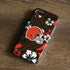 NFL Cleveland Browns Tropical Print iPhone 8 Pro Case