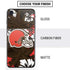 NFL Cleveland Browns Tropical Print iPhone SE (2nd & 3rd Gen) Skin