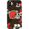 NFL Cleveland Browns Tropical Print iPhone X Pro Case