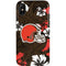 NFL Cleveland Browns Tropical Print iPhone XS Pro Case