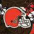 NFL Cleveland Browns Tropical Print iPhone XS Skin