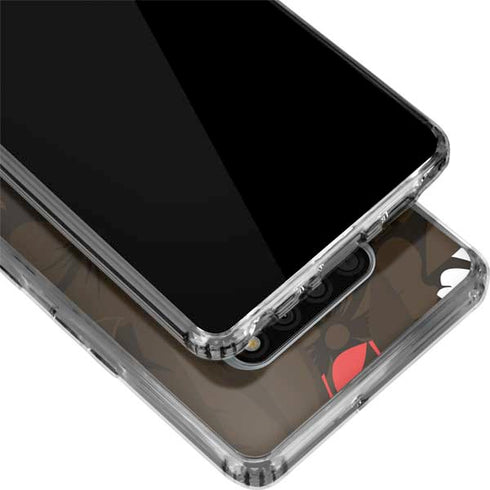 NFL Cleveland Browns Tropical Print LG Stylo 6 Clear Case