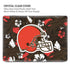 NFL Cleveland Browns Tropical Print MacBook Pro 13in (2020) Case plus Skin