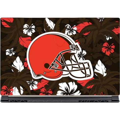 NFL Cleveland Browns Tropical Print MSI GS65 Stealth Laptop Skin