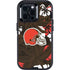 NFL Cleveland Browns Tropical Print Otterbox Defender iPhone Skin