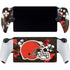 NFL Cleveland Browns Tropical Print PlayStation Portal Remote Player Skin