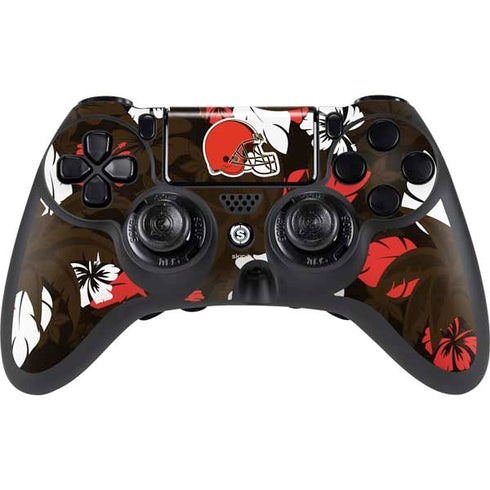 NFL Cleveland Browns Tropical Print PS4/PC SCUF Impact Controller Skin