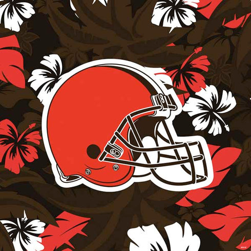 NFL Cleveland Browns Tropical Print PS4 Slim Skin