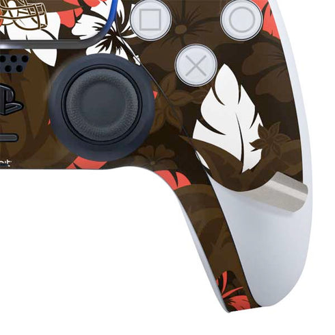 NFL Cleveland Browns Tropical Print PS5 Bundle Skin