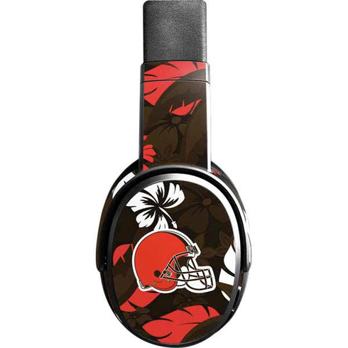 NFL Cleveland Browns Tropical Print Skullcandy Crusher Wireless Skin