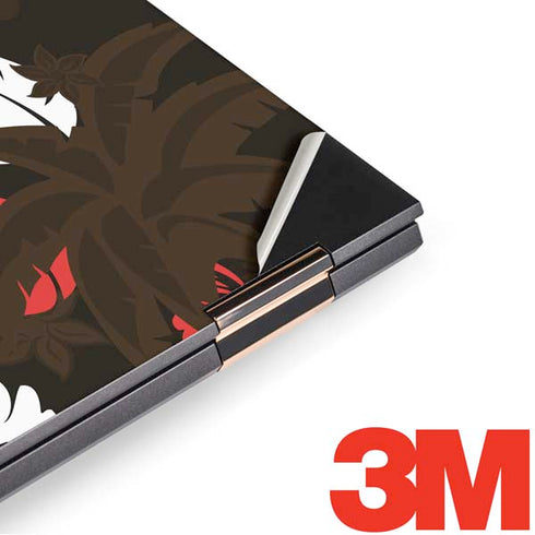 NFL Cleveland Browns Tropical Print HP Spectre Skin