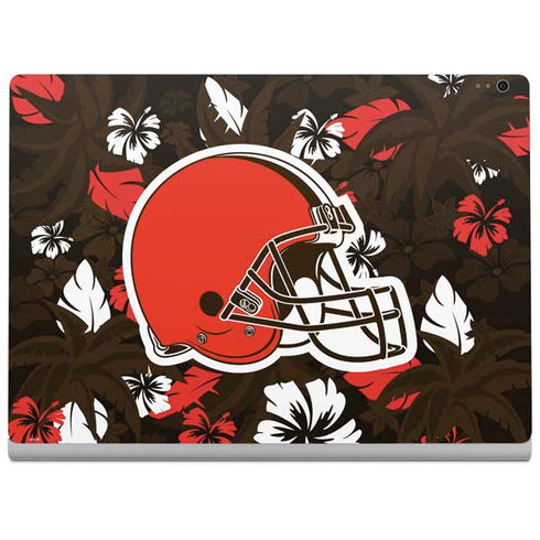 NFL Cleveland Browns Tropical Print Surface Book 2 13.5in Skin