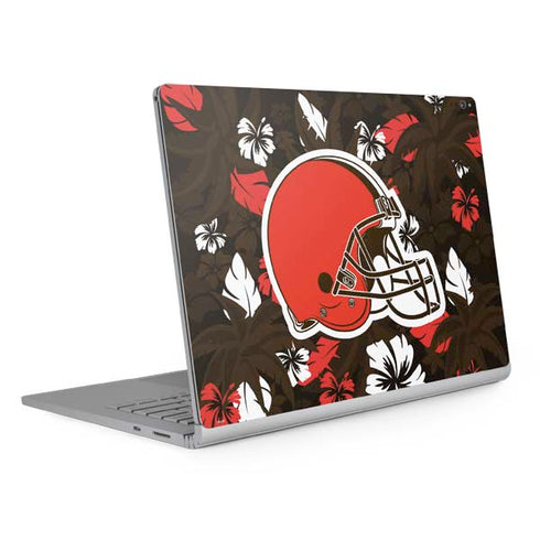 NFL Cleveland Browns Tropical Print Surface Book 2 15in Skin