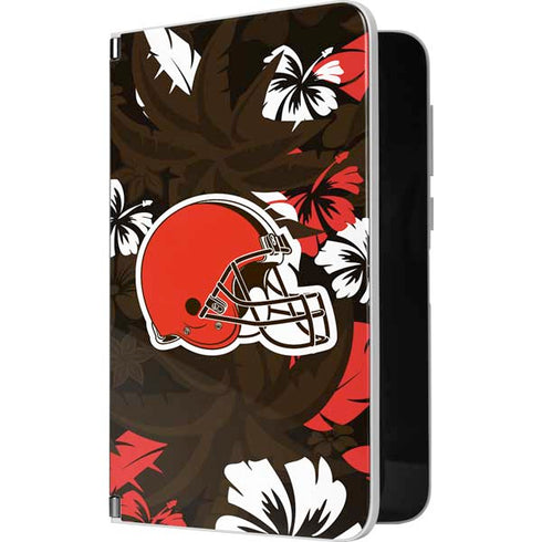 NFL Cleveland Browns Tropical Print Surface Duo Skin