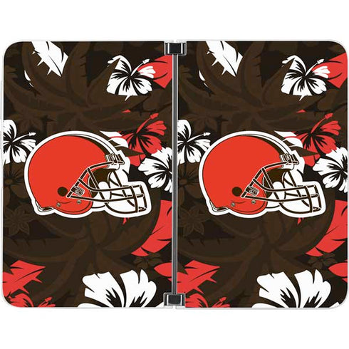 NFL Cleveland Browns Tropical Print Surface Duo Skin