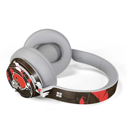 NFL Cleveland Browns Tropical Print Surface Headphones Skin