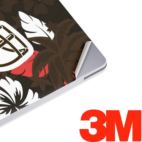 NFL Cleveland Browns Tropical Print Surface Laptop 2 Skin