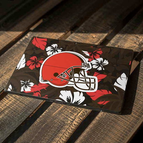 NFL Cleveland Browns Tropical Print Surface Pro 6 Skin