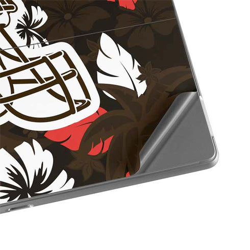 NFL Cleveland Browns Tropical Print Surface Pro 8 Skin